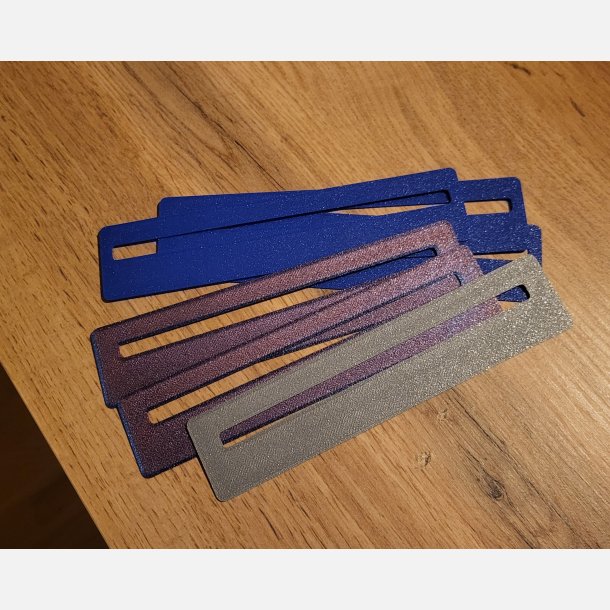 L�sseguide med spalte 50x assorterede farver